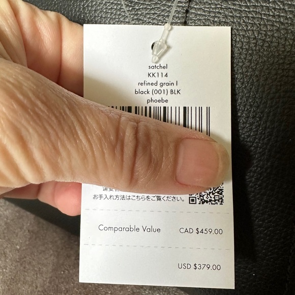 Kate Spade Phoebe Satchel Elegant Black Handbag Bag - Picture 3 of 8